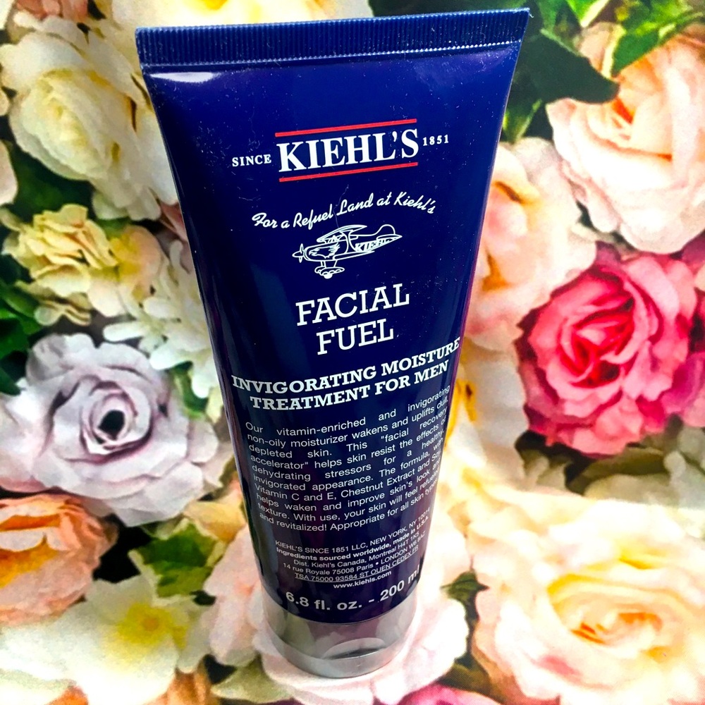 Kiehl’s 6.8 oz 200 ml Facial Fuel Invigorating Moisture Treatment for Men New